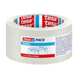Taśma pakowa TESA Basic 58570 Przezroczysta 50mm 66m